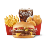 Wendy's Double Stack Biggie Bag